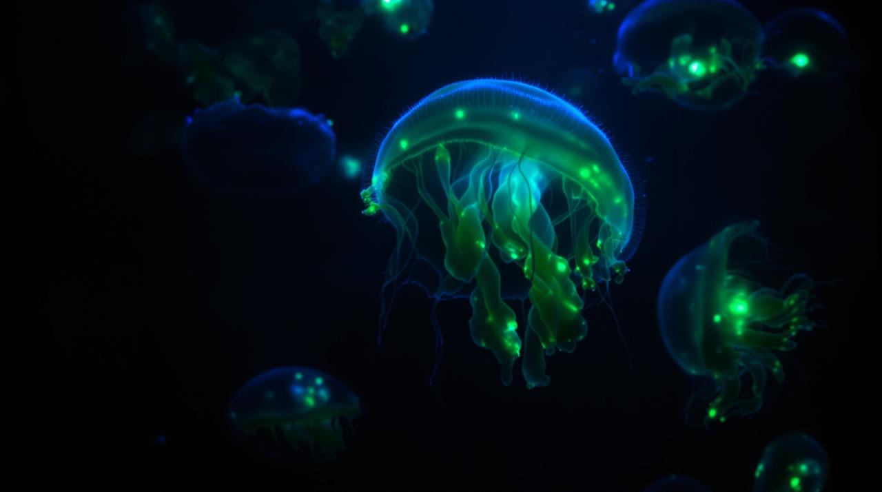 企鹅影视纪录片:深海发光生物探秘之旅